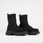 Women's Stretch Mesh Sock Ankle Boots — view 2