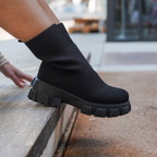 Women's Stretch Mesh Sock Ankle Boots — view 3
