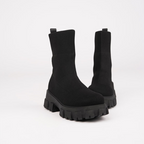 Women's Stretch Mesh Sock Ankle Boots — view 10