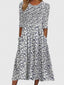 Violethia | Elegant Midi Dress