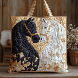 Duo Stallions Tote Bag