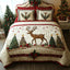 Evergreen Reindeer 3-Piece Bedding Set