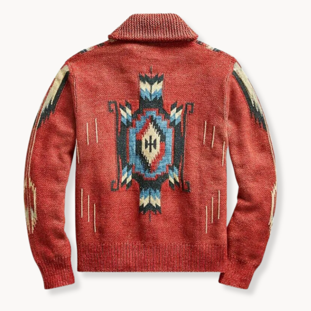 Men's Knit Shawl Cardigan | Cozy