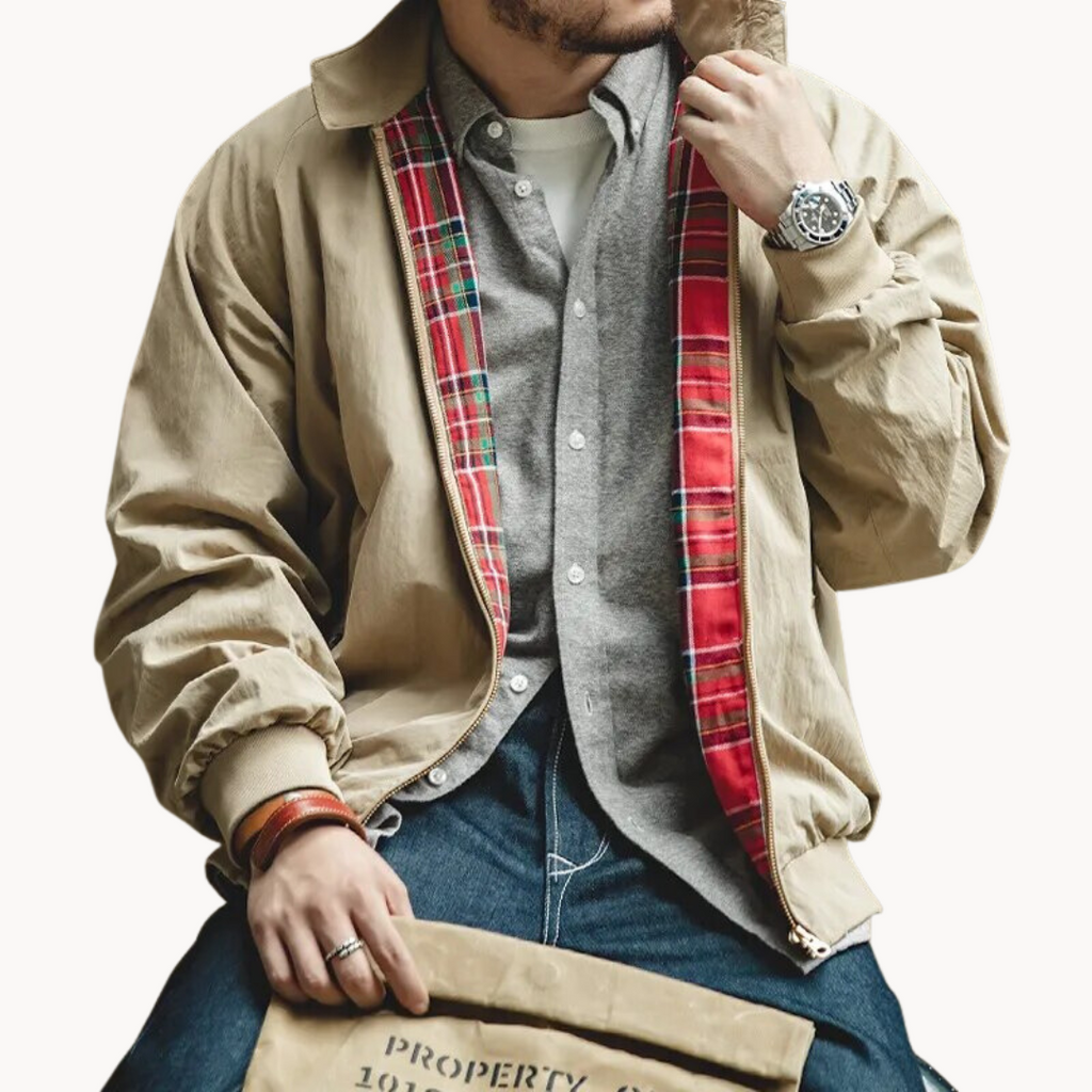Men's Cotton Jacket | Harrington