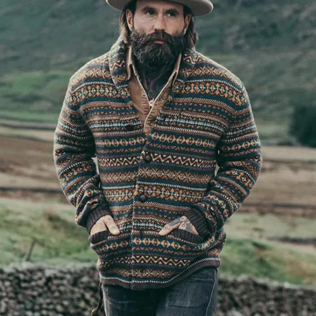 Men's Knit Shawl Cardigan | Heritage