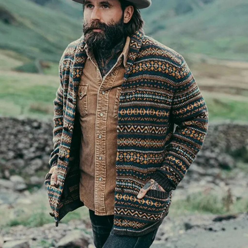 Men's Knit Shawl Cardigan | Heritage