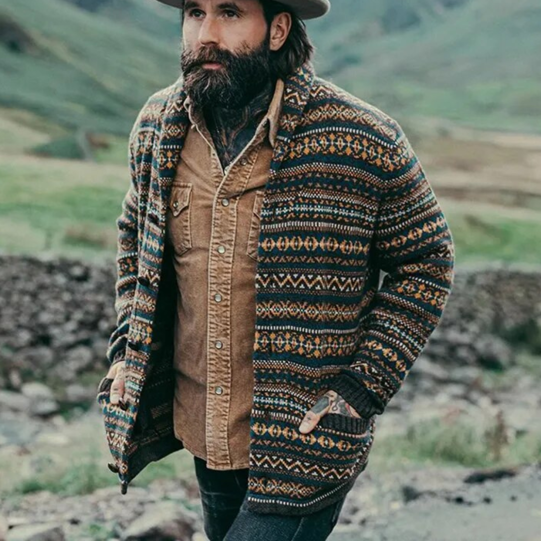 Men's Knit Shawl Cardigan | Heritage