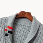 Men's Chunky Cable Knit Cardigan | Highgate