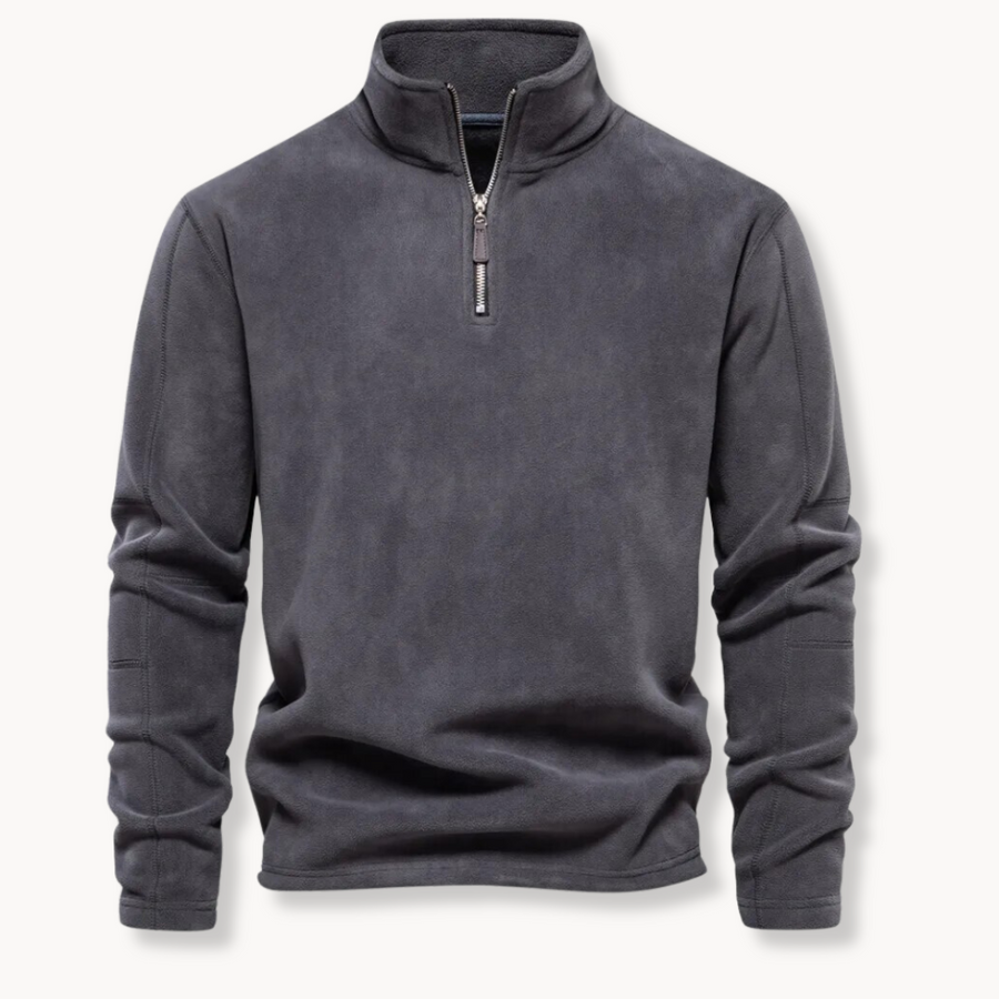 Men's Fleece Quarter-Zip Pullover | Kael