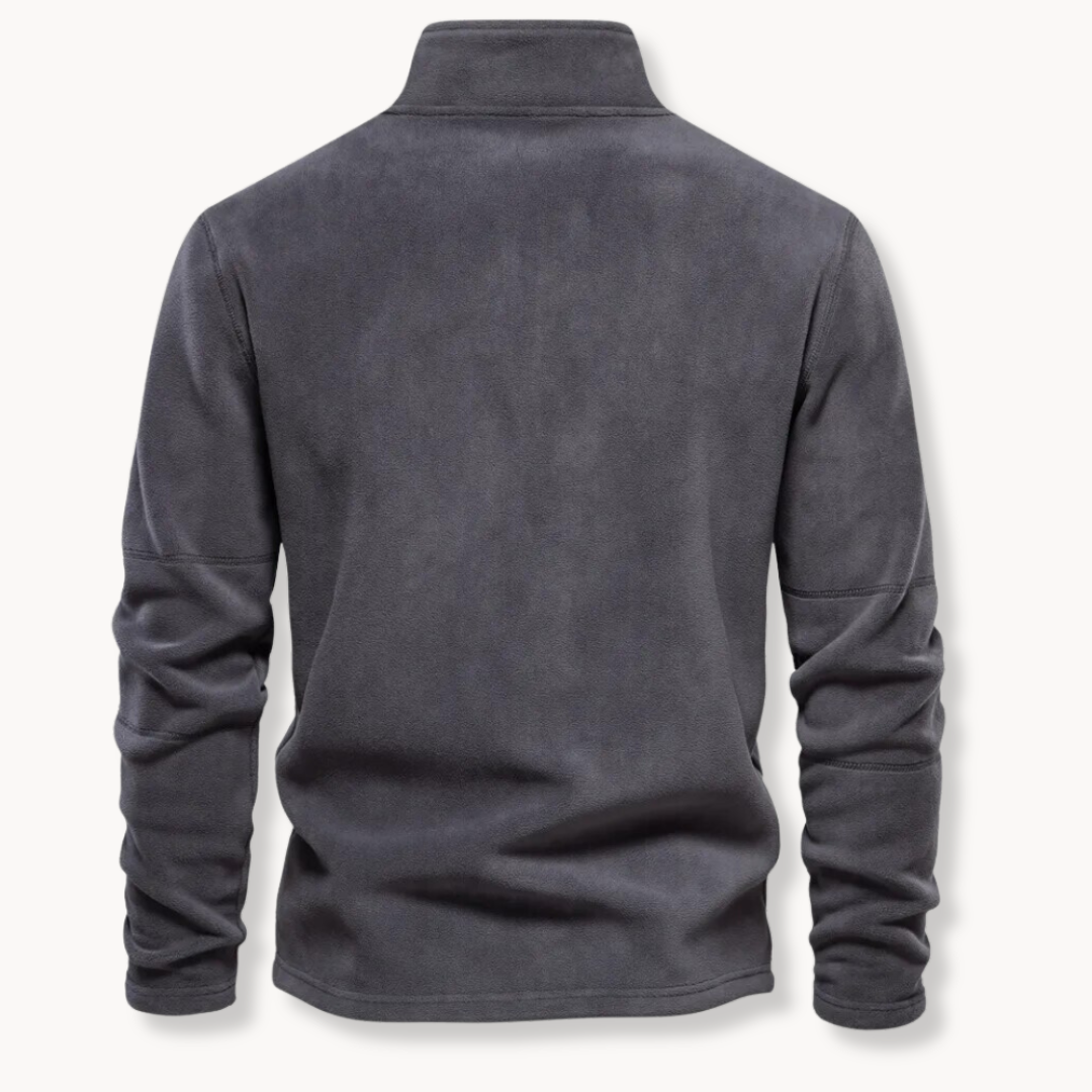 Men's Fleece Quarter-Zip Pullover | Kael