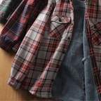 Men's Checked Flannel Jacket | Farhan