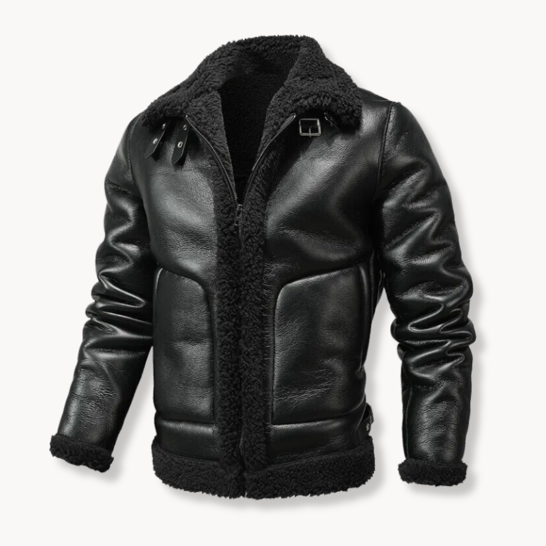 Men's Leather Jacket | Shearling