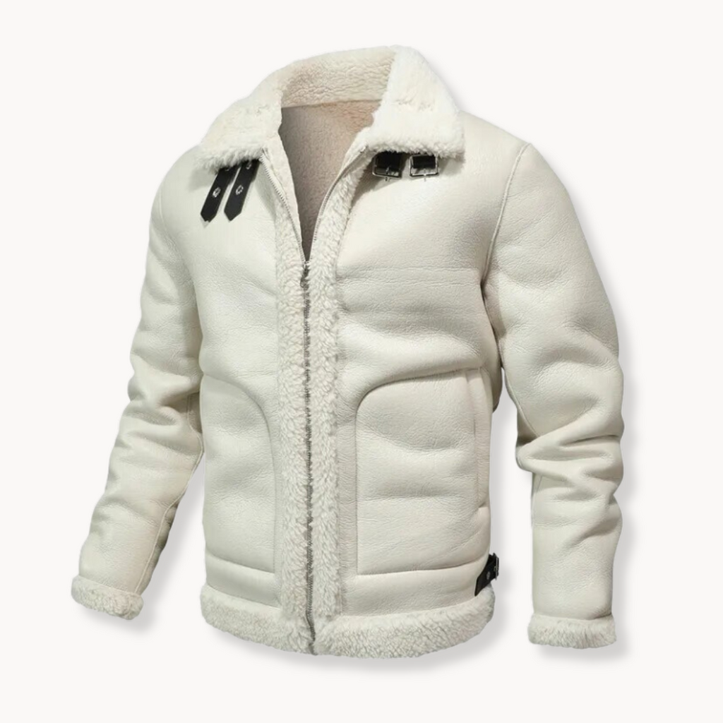 Men's Leather Jacket | Shearling