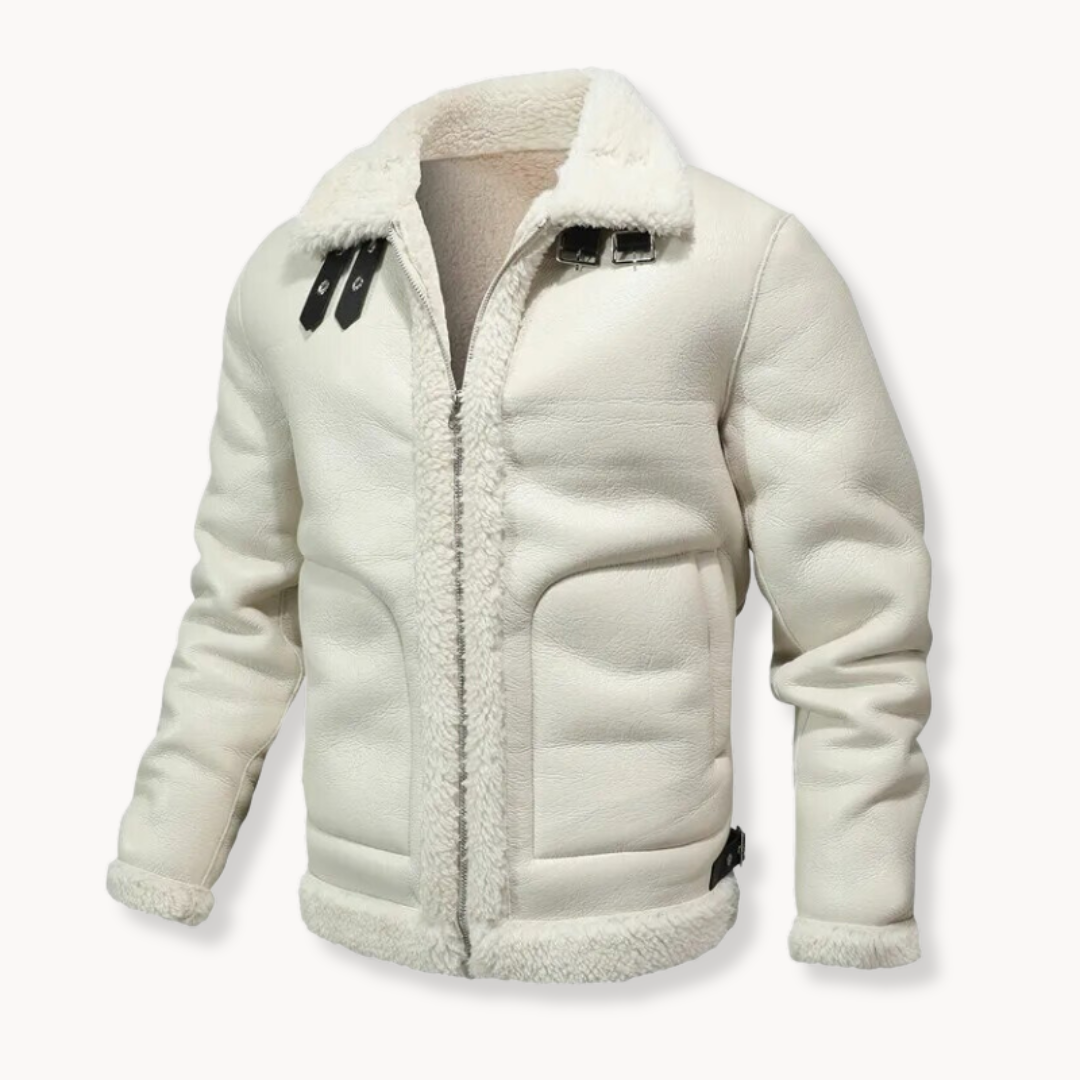 Men's Leather Jacket | Shearling