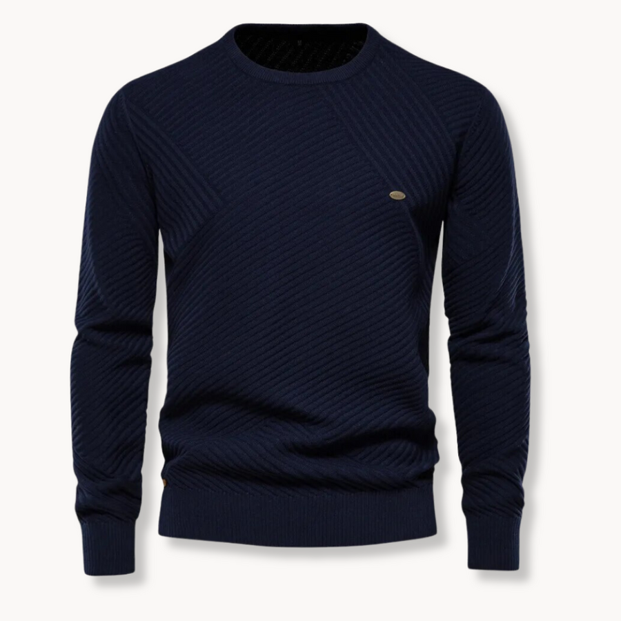 Men's Cotton Crewneck Jumper | Beyer
