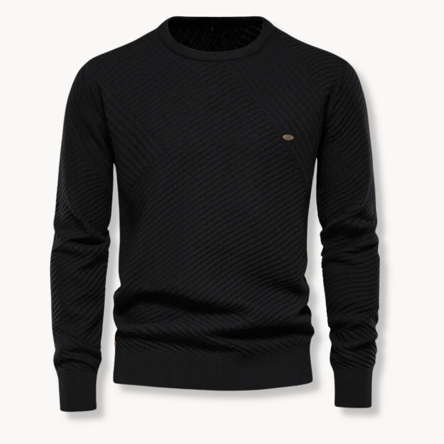 Men's Cotton Crewneck Jumper | Beyer