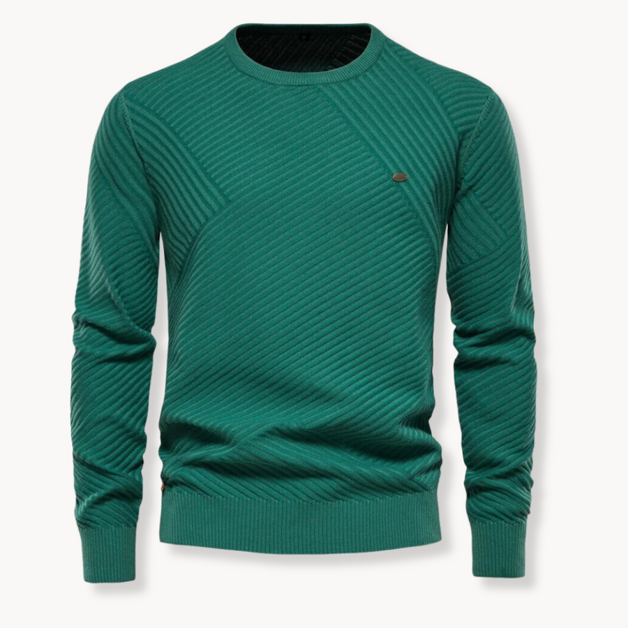 Men's Cotton Crewneck Jumper | Beyer