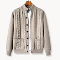 Men's Chunky Cable Knit Cardigan | Cable