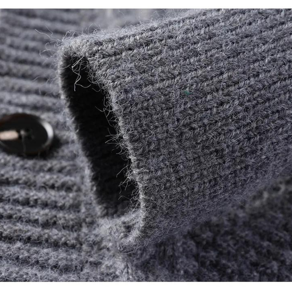 Men's Chunky Cable Knit Cardigan | Cable