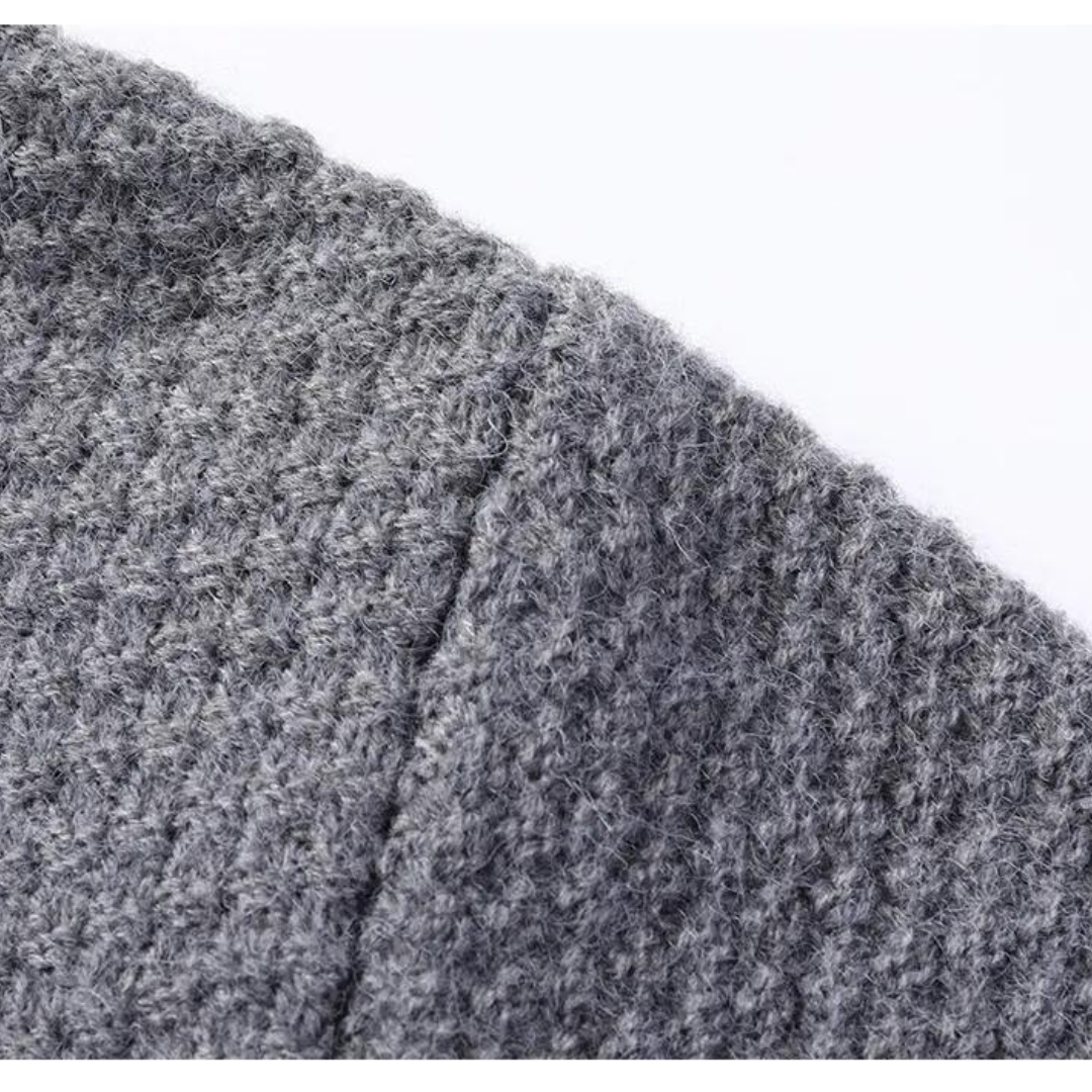 Men's Chunky Cable Knit Cardigan | Cable