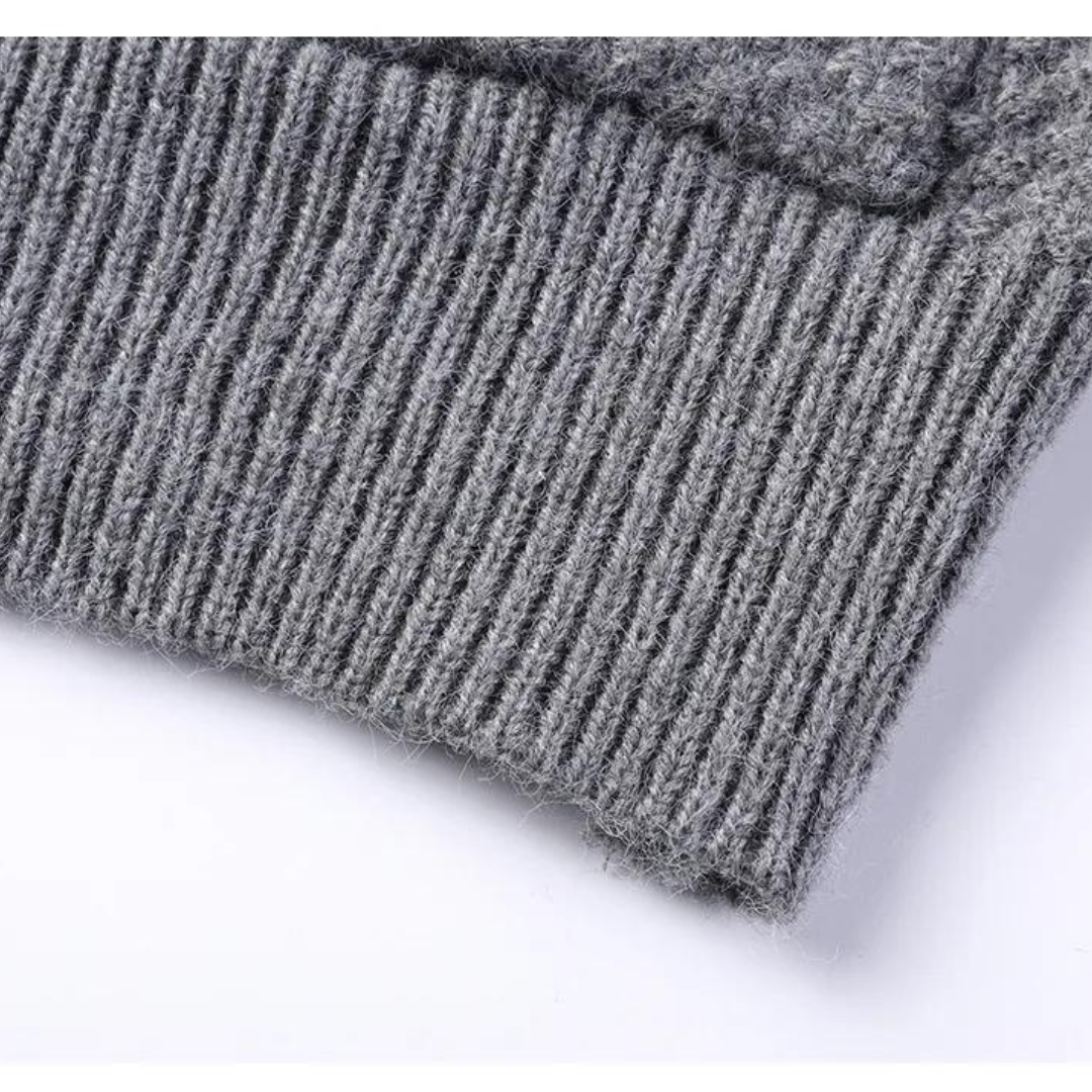 Men's Chunky Cable Knit Cardigan | Cable