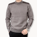 Men's Patterned Knit Jumper | Raiden