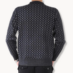 Men's Patterned Knit Jumper | Raiden