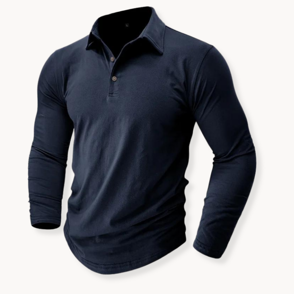 Men's Cotton-Blend Polo Shirt | Marius