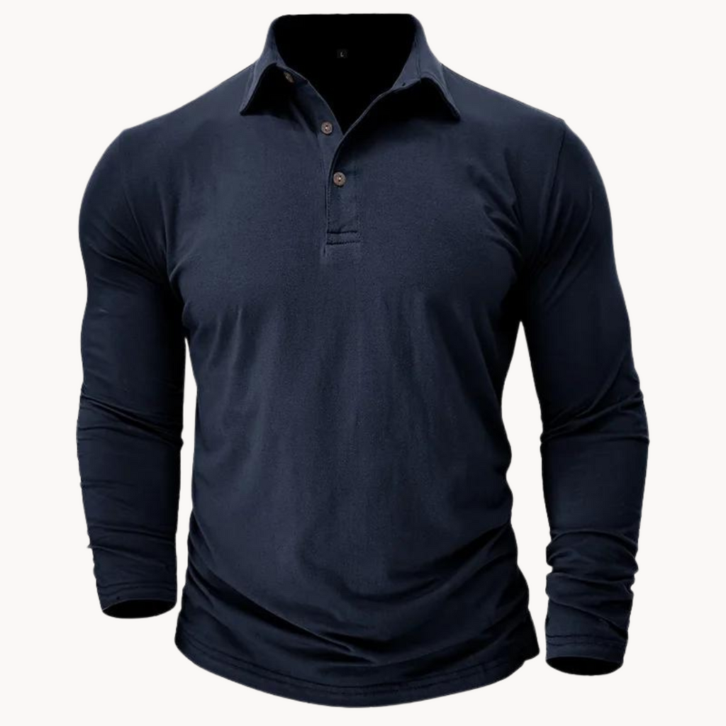 Men's Cotton-Blend Polo Shirt | Marius