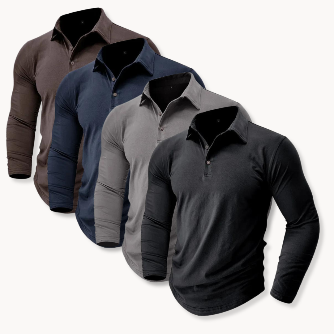 Men's Cotton-Blend Polo Shirt | Marius