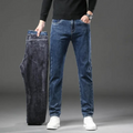 Men's Straight-Leg Jeans | Fleece-Lined