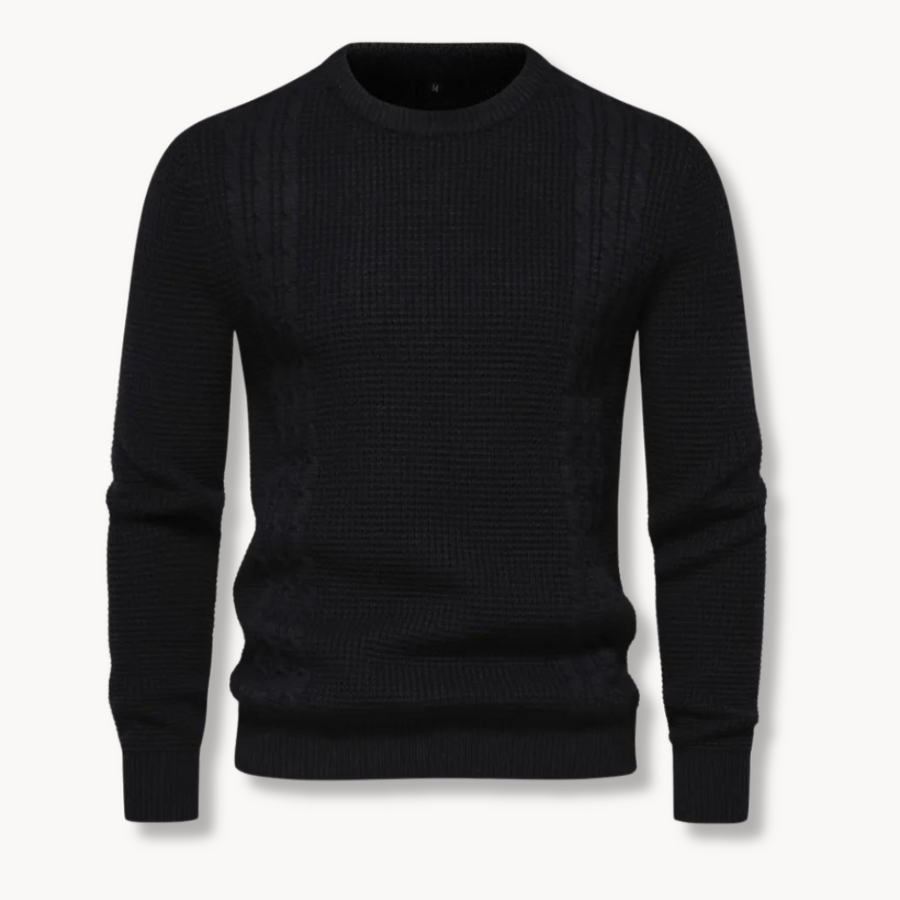 Men's Cable Knit Pullover Jumper | Kane