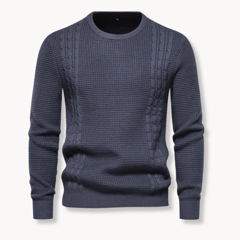 Men's Cable Knit Pullover Jumper | Kane