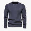 Men's Cable Knit Pullover Jumper | Kane