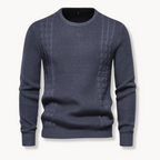 Men's Cable Knit Pullover Jumper | Kane