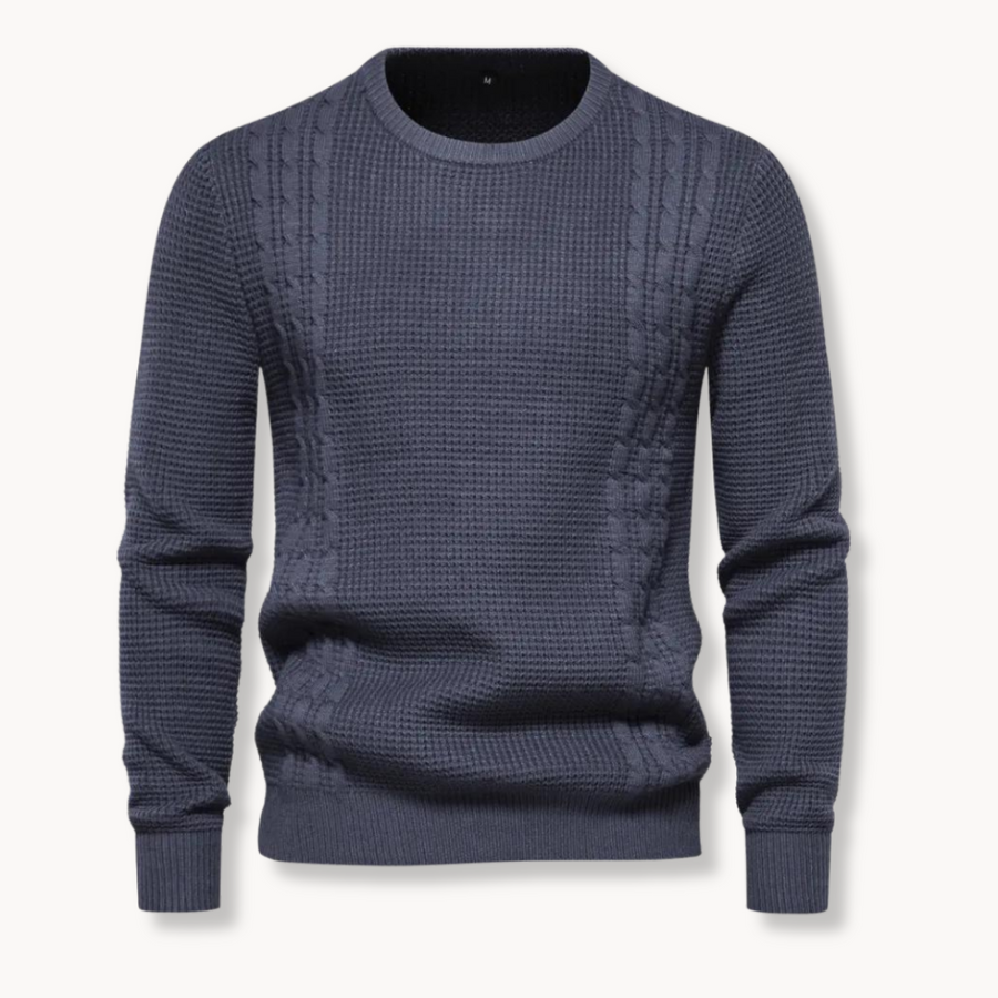 Men's Cable Knit Pullover Jumper | Kane