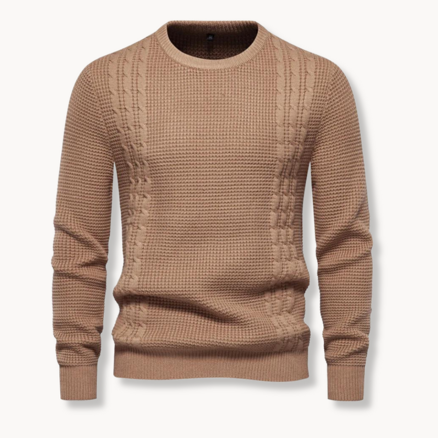 Men's Cable Knit Pullover Jumper | Kane