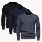 Men's Cable Knit Pullover Jumper | Kane