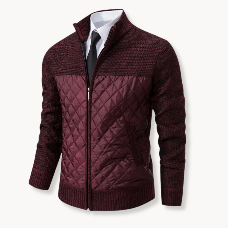 Men's Insulated Zip Turtleneck Jacket | Ariston
