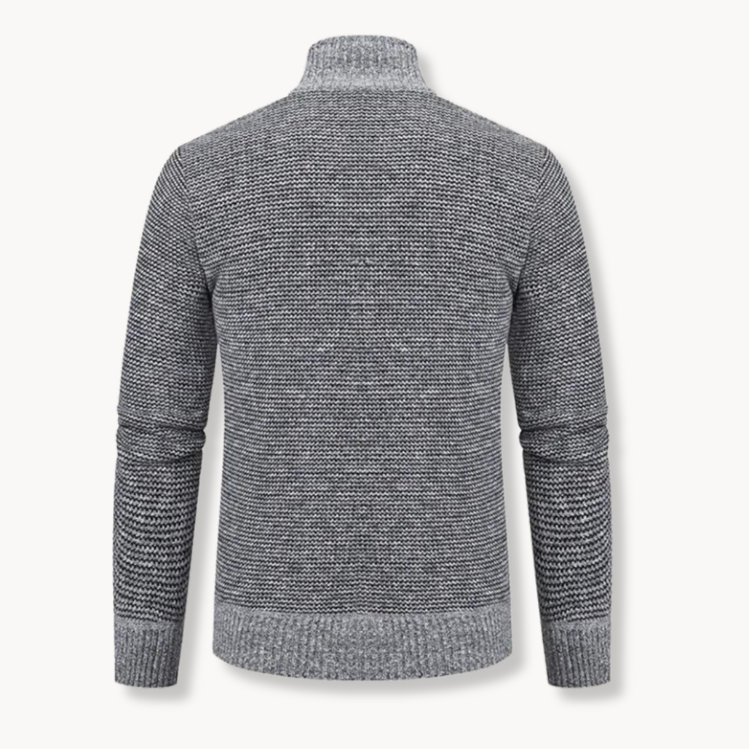 Men's Insulated Zip Turtleneck Jacket | Ariston