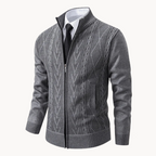 Men's Zip-Up Cardigan | Rene