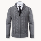 Men's Zip-Up Cardigan | Rene