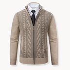 Men's Zip-Up Cardigan | Rene