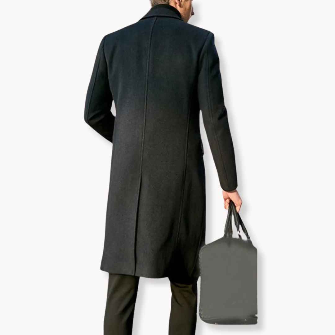 Men's Single-Breasted Coat | Gilles