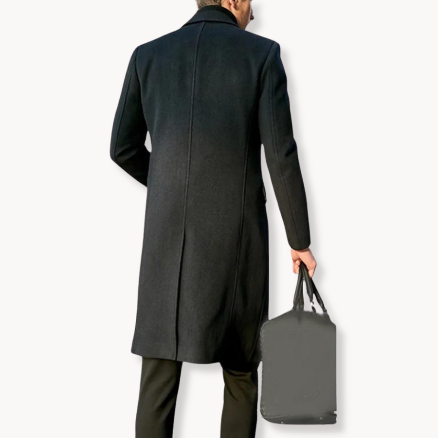 Men's Single-Breasted Coat | Gilles