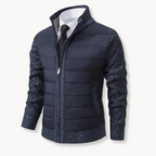 Men's Zip Neck Knit Jumper | Blaise