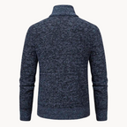 Men's Zip Neck Knit Jumper | Blaise