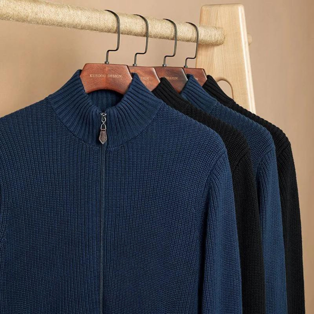 Men's Ribbed Jumper | Larchmont