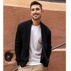 Men's Ribbed Quarter-Zip Jumper | Zenith