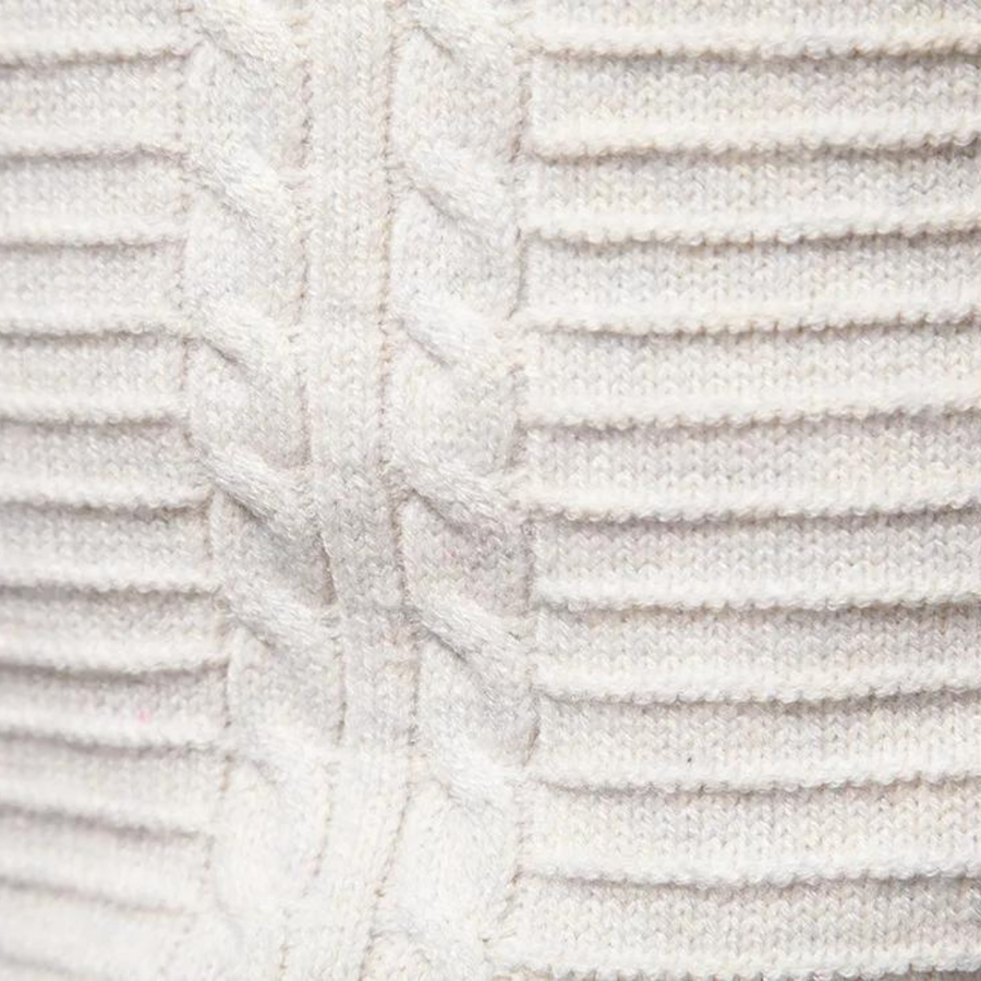 Men's Cable Knit Crewneck Jumper | Lev